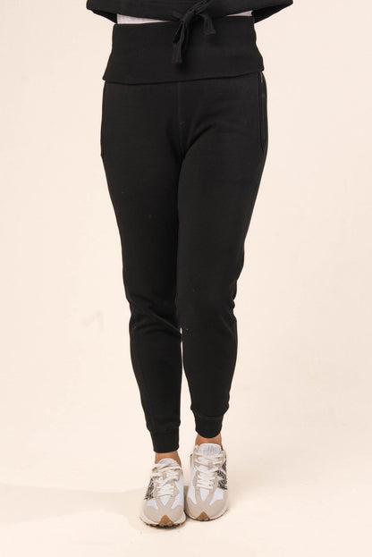 Foldover Fleece Lined Joggers