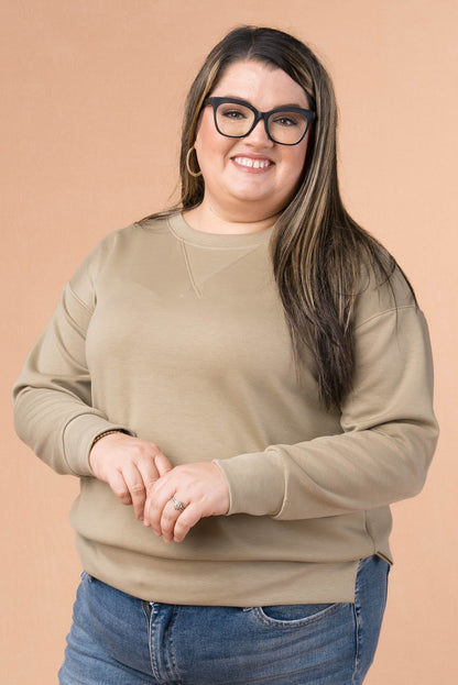 Malibu Banded Hem Pullover *Final Sale*