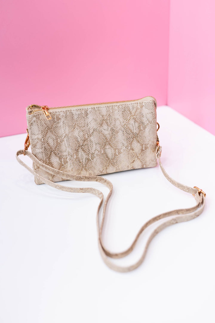 Liz Metallic Crossbody Bag