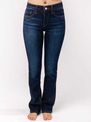 VERVET Denim | Molly Mid Rise Bootcut Jeans