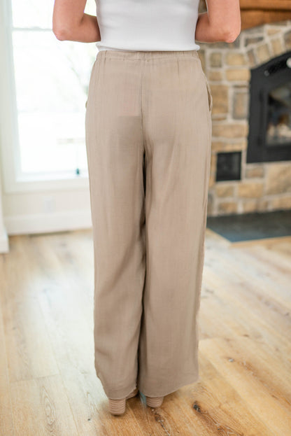 Crinkle Knit Wide Leg Pants *Final Sale*