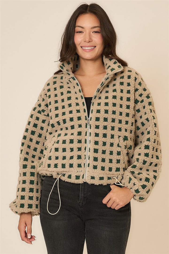 Sherpa Checkered Jacket PRE-ORDER