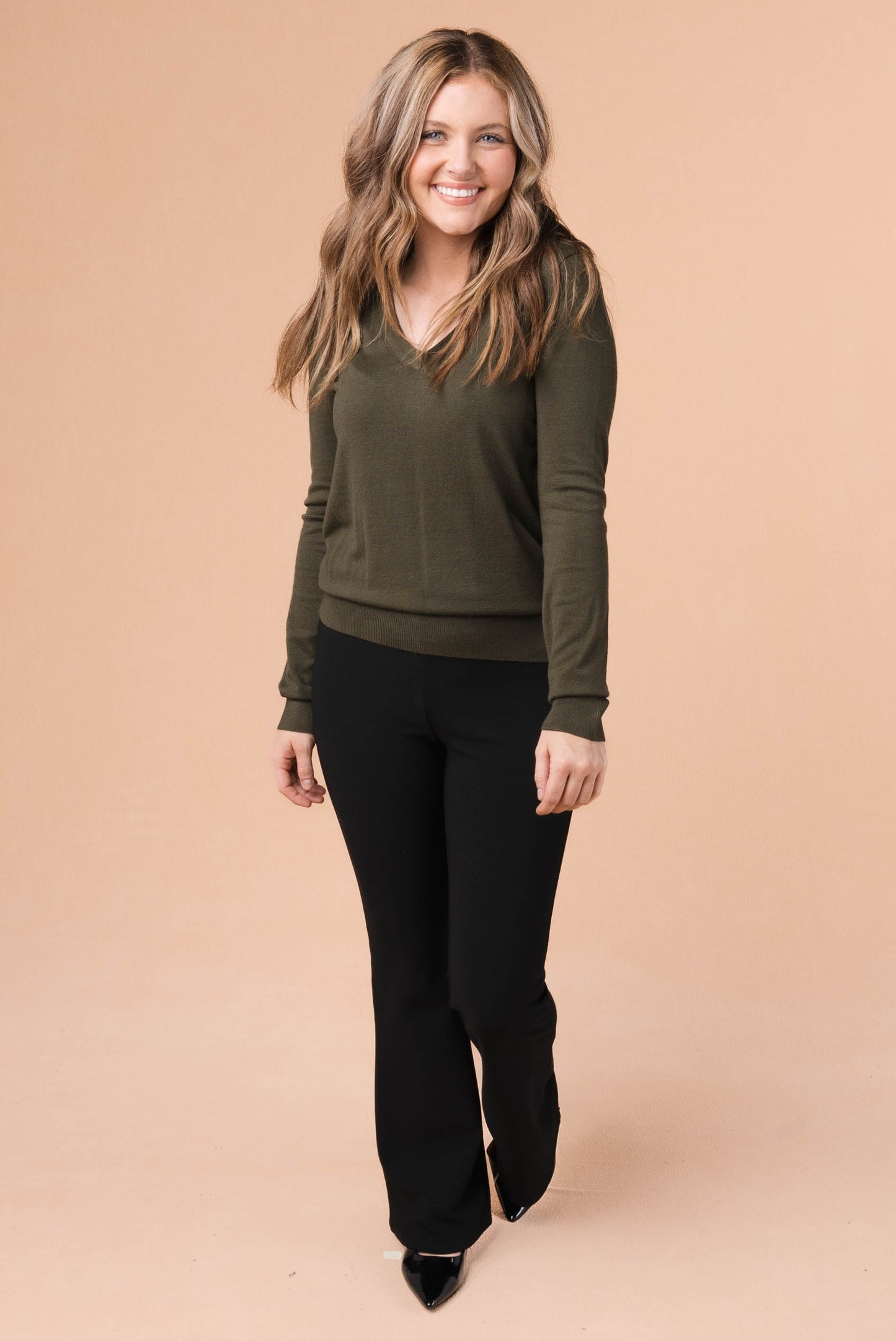 Classic V-Neck Sweater