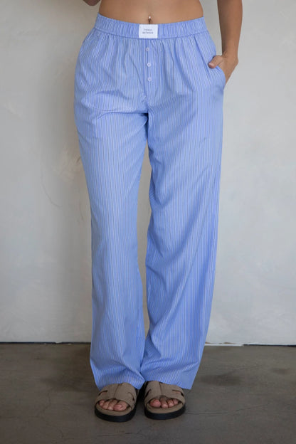 Striped Straight Leg Pajama Pant