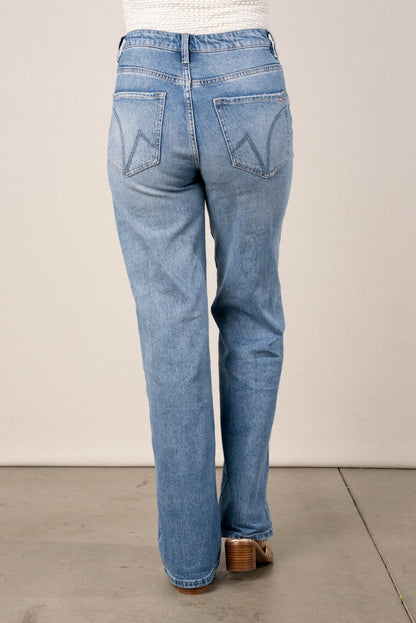 Mica High Rise Wide Leg Jeans