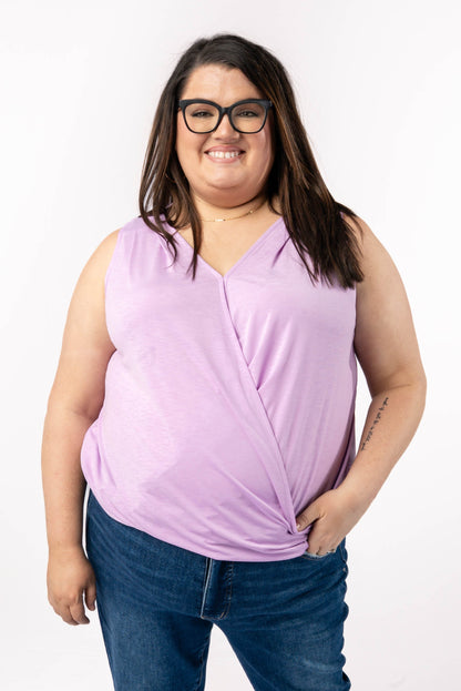 Charm Surplice Tank