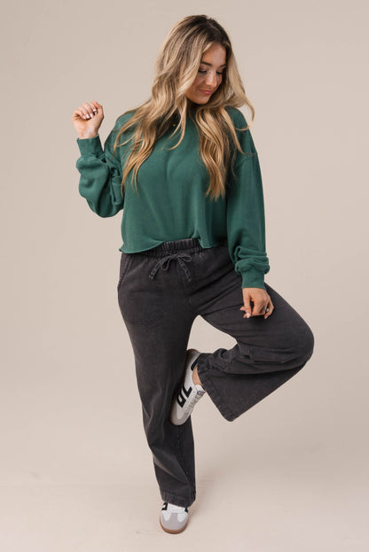 Mineral Washed Sweatshirt