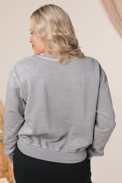 Washed Organic Cotton Sweatshirt