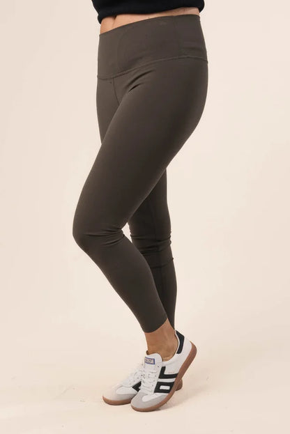 High Waist Athleisure Ankle Leggings