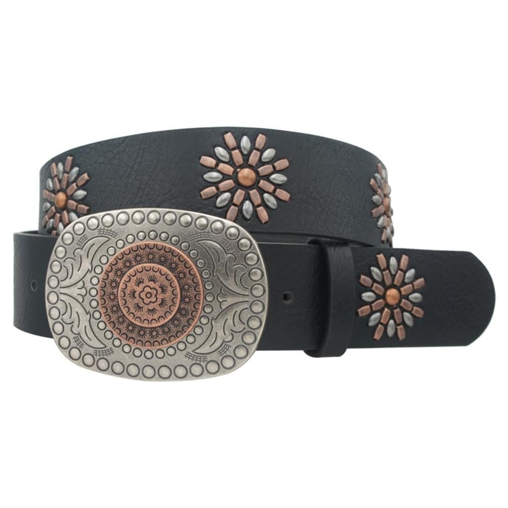 Boho Studded Buckle Belt