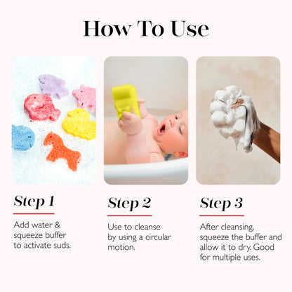Spongelle | Body Wash Infused Buffer for Kids