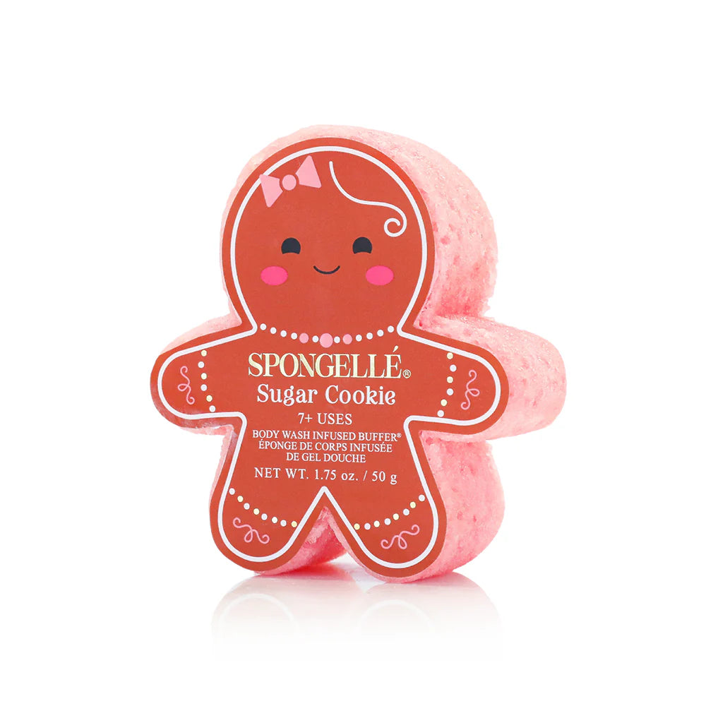 Spongelle | Holiday Gingerbread Body Buffer