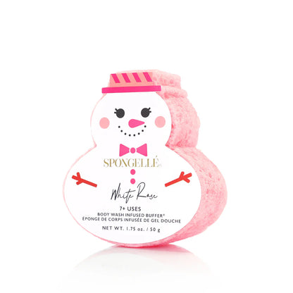 Spongelle | Holiday Snowman Body Buffer