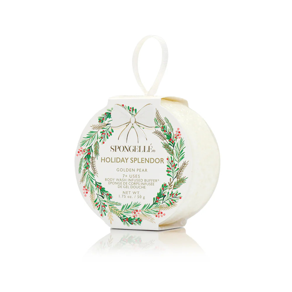 Spongelle | Holiday Wreath Body Buffer
