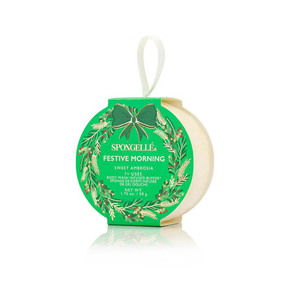 Spongelle | Holiday Wreath Body Buffer