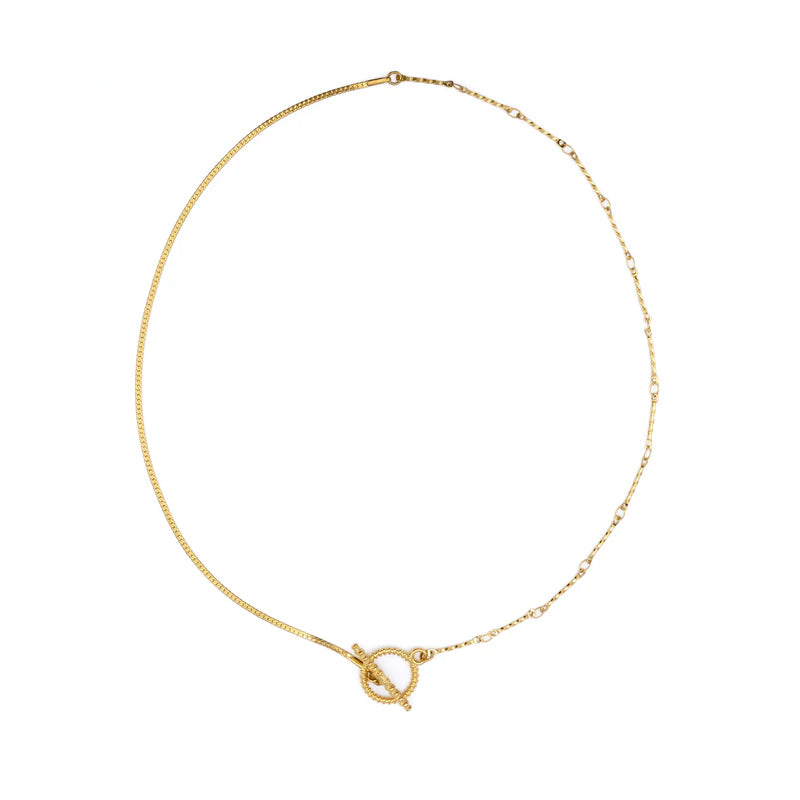 Dainty Toggle Chain Necklace