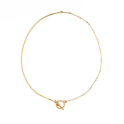 Dainty Toggle Chain Necklace
