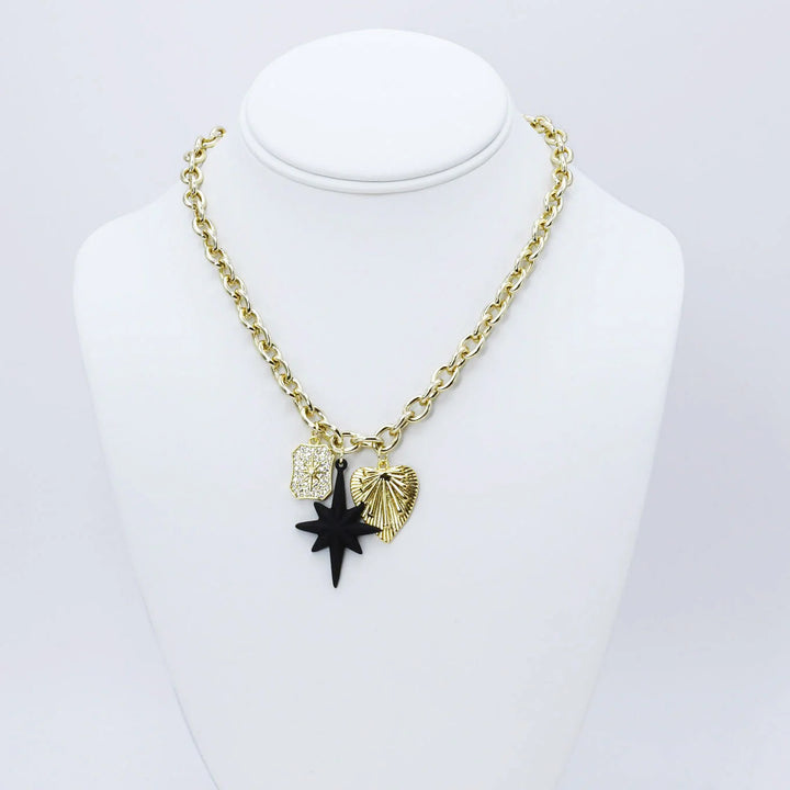 Treasure Jewels | Black Space Necklace