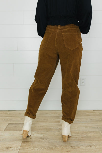 sku26674 | YMI Corduroy High Rise Mom Pants *Final Sale*