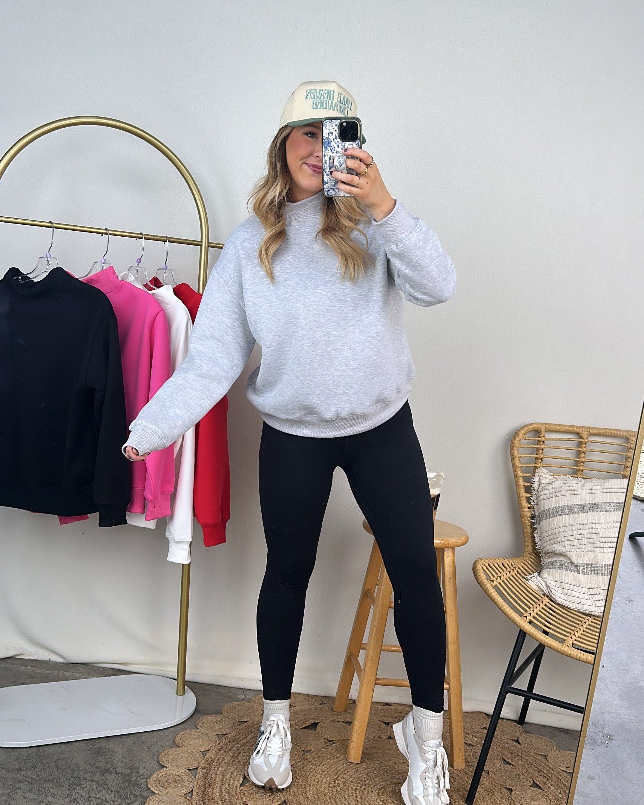 Saturday Standard Mock Neck Sweatshirt