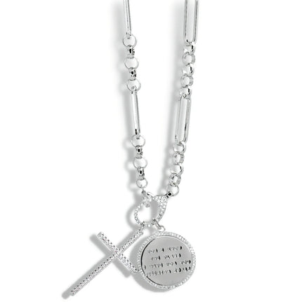 Jeremiah 29:11 Cross Necklace