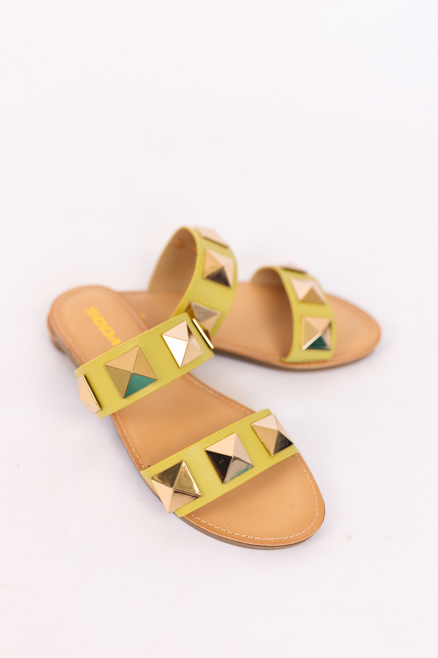 sku36238 | Cetus Studded Slide Sandal *Final Sale*