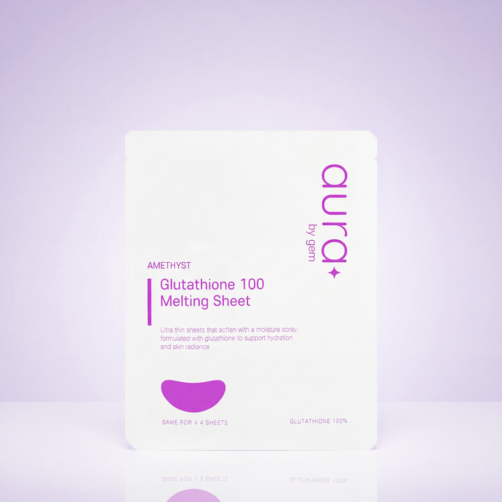 Aura by GEM | Amethyst Glutathione Melting Sheet