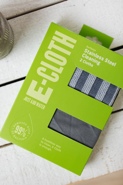 Stainless Steel Cleaning Cloths - 2 pack