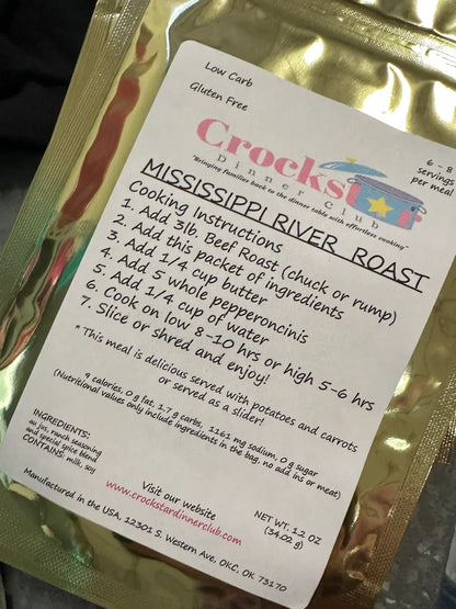 Crockstar Crockpot Beef Meal Kits