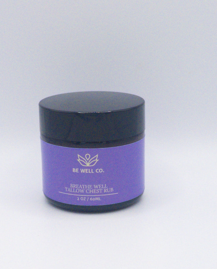 Be Well Co. | Breathe Well Tallow Chest Rub