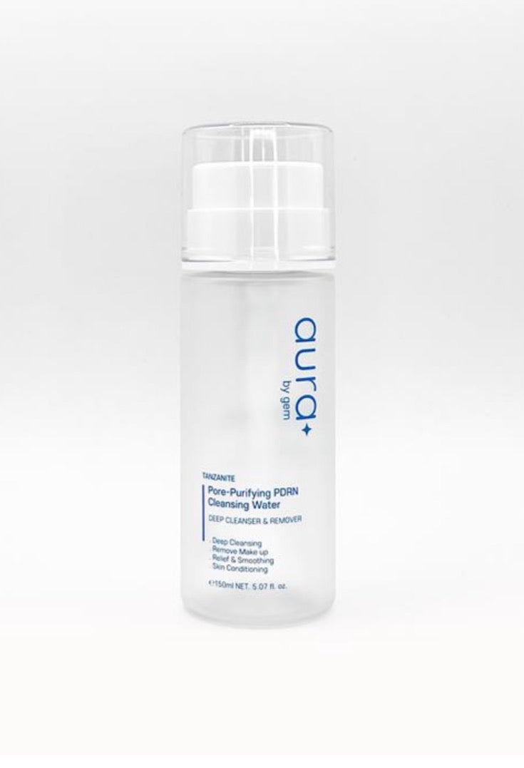 Aura By GEM | Tanzanite Pore Purifying PDRN Cleansing Water