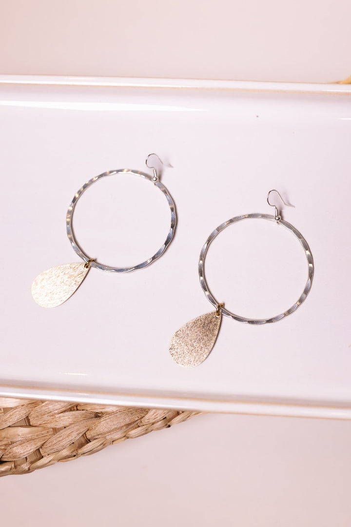 Handmade Geo Dangle Earrings
