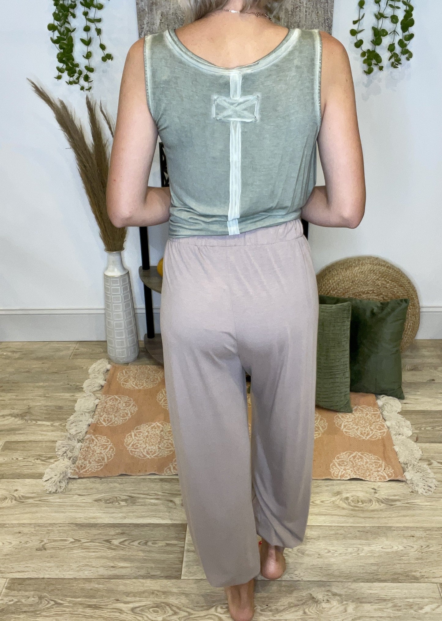 Split Leg Harem Pants *Final Sale*