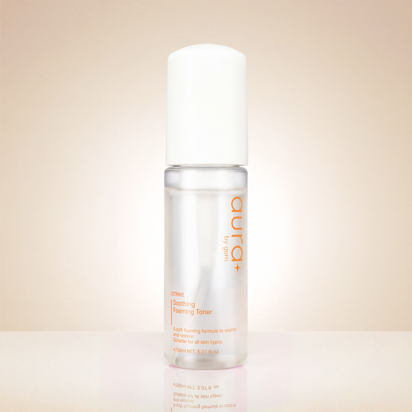 Aura by GEM | Citrine Soothing Foaming Toner