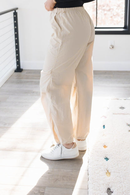 Toggle Waist Windbreaker Joggers *Final Sale*
