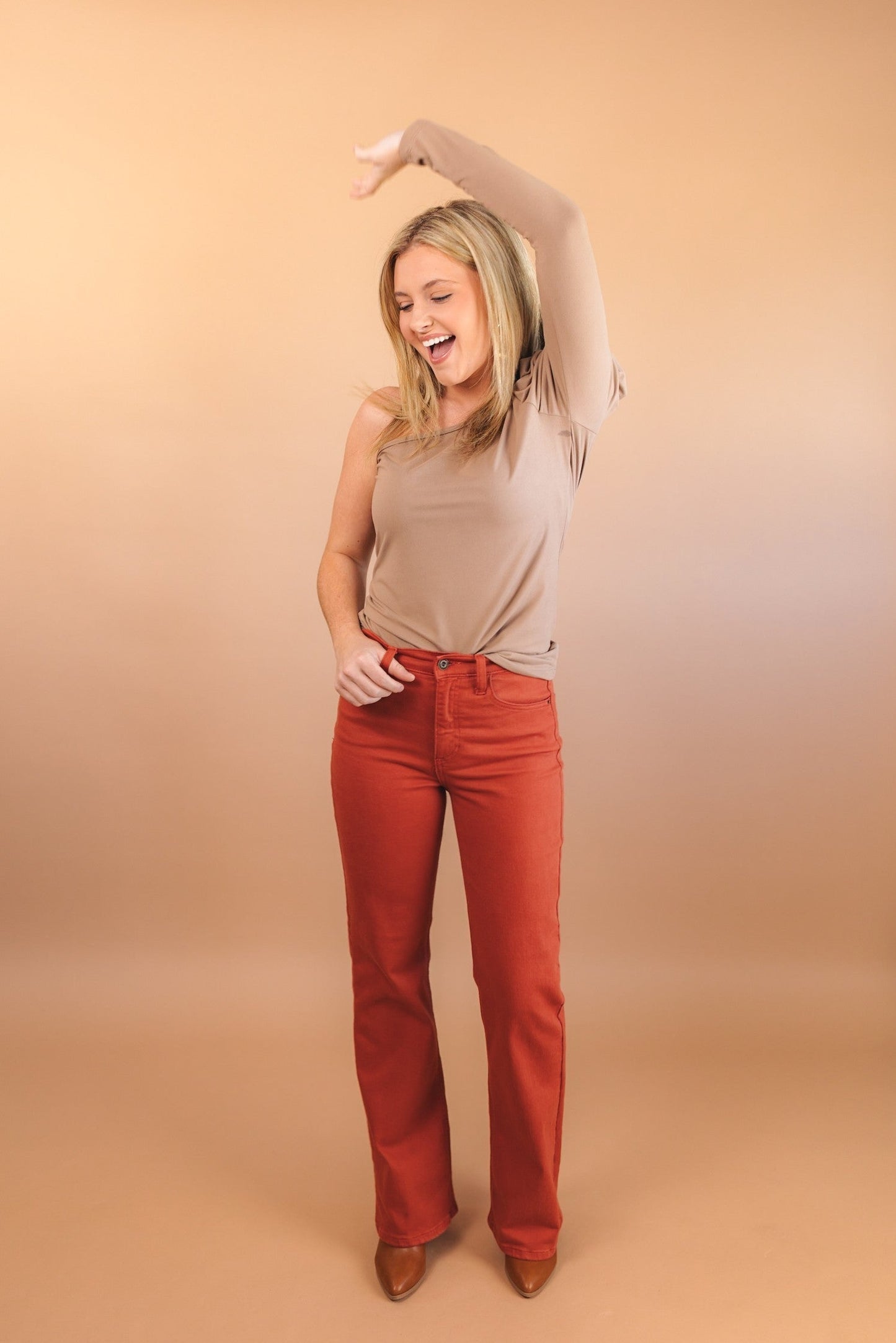 sku32540 | Pleated One Shoulder Top *Final Sale*