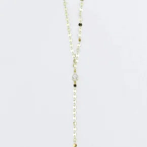 Treasure Jewels | Golden Glow Lariat Necklace