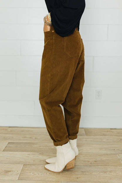 sku26674 | YMI Corduroy High Rise Mom Pants *Final Sale*