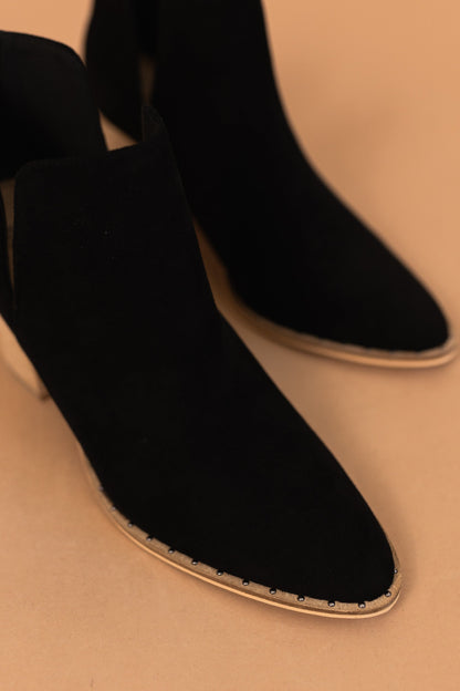 sku33418 | Weslee Faux Suede Bootie *Final Sale*