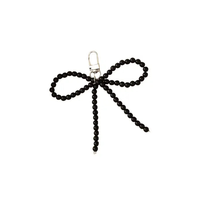 Pearl Bow Purse Charm