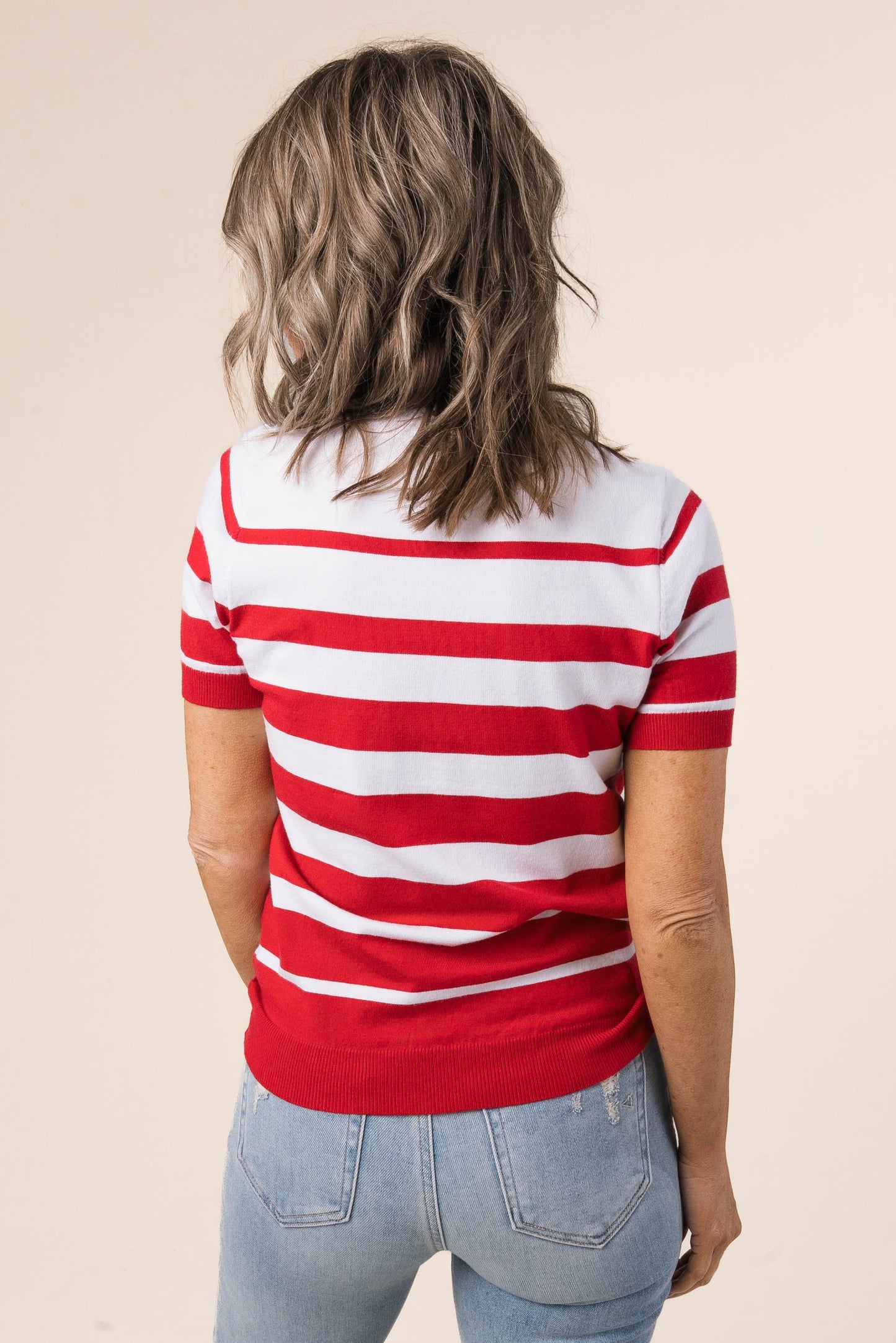 Striped Block Sweater