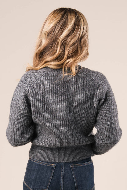 Pearl Button Sweater Cardigan