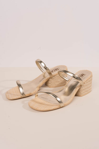 Isabeli Espadrille Slide Sandal