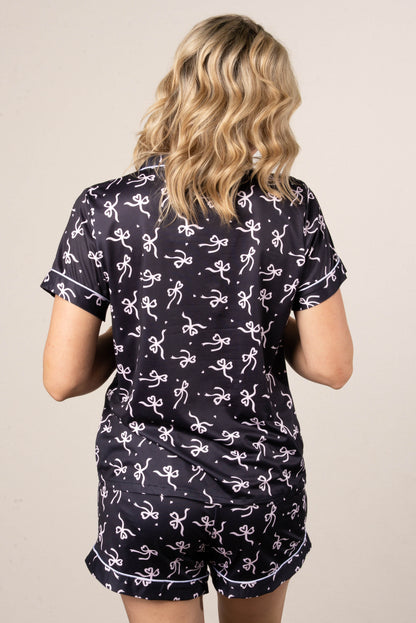 GF Exclusive Bow Print Pajama Set