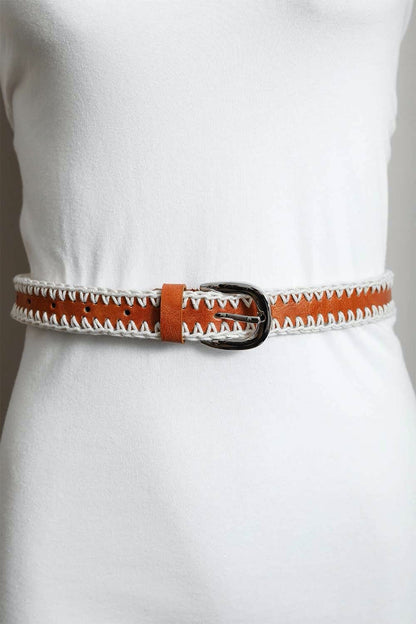 Crocheted Buckle Belt