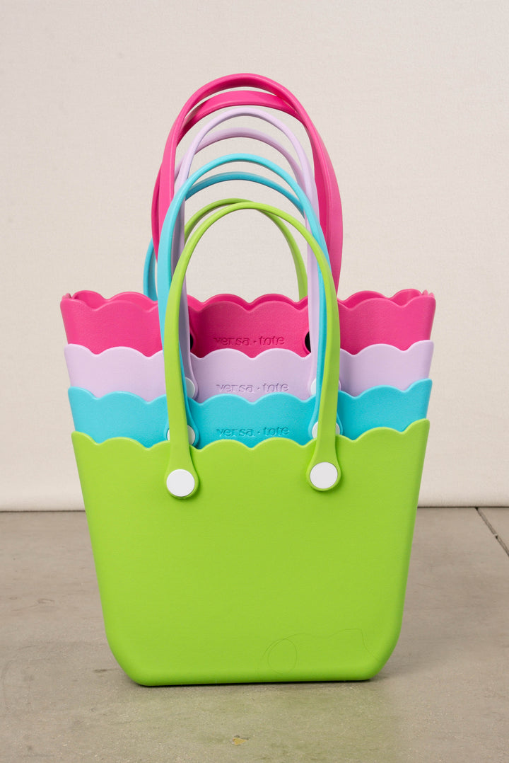 Rose Scalloped Versa Tote