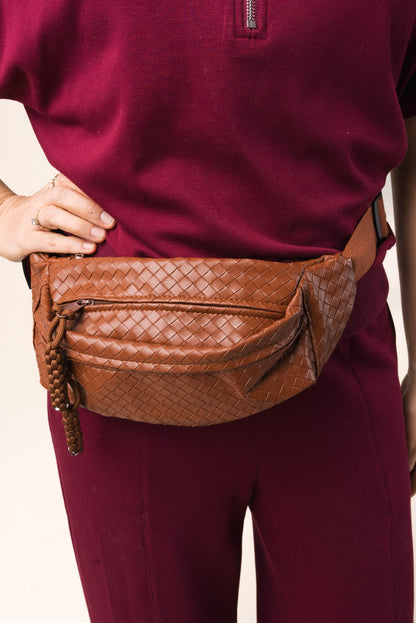 Woven Atlas Crossbody Bag