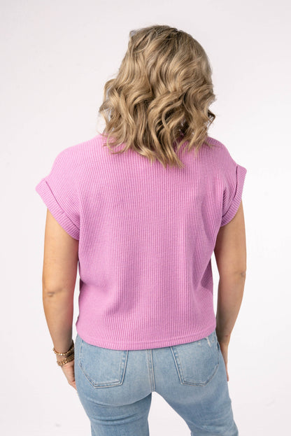Cuffed Sleeve Sweater