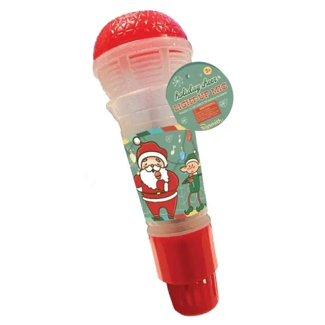 Holiday Cheer Light-Up Microphone