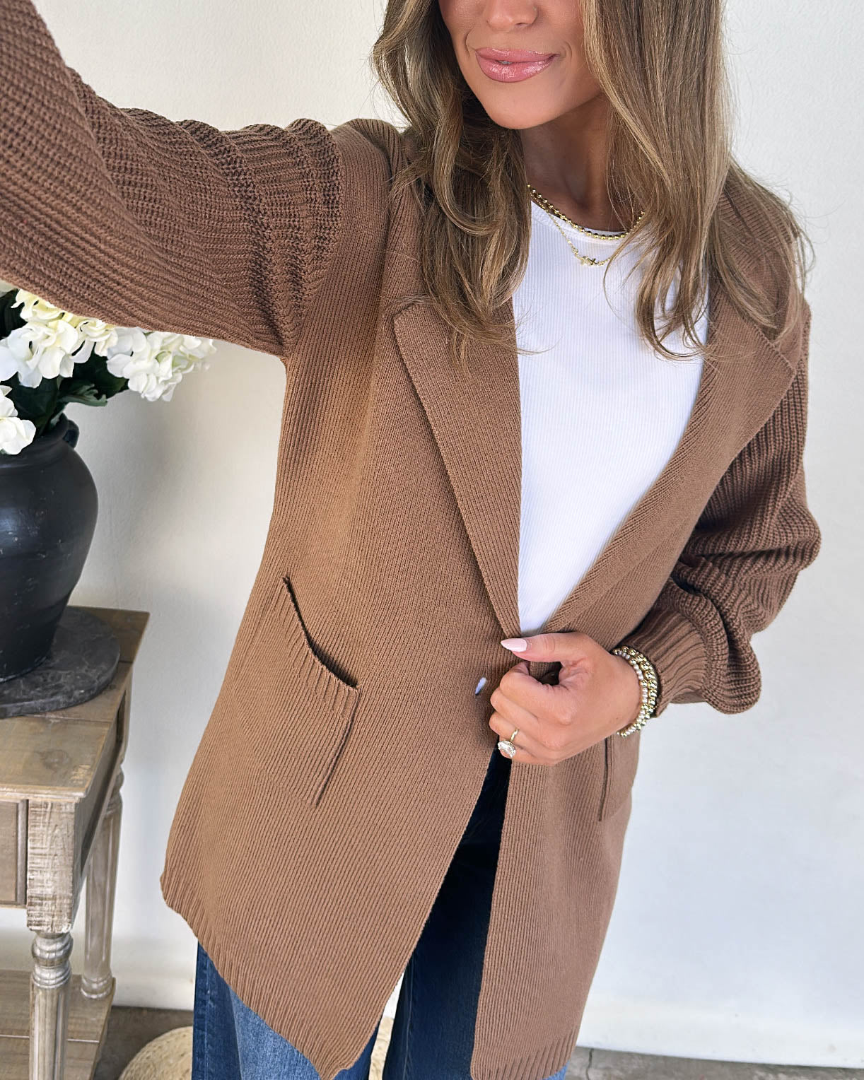 My Sanctuary Single Breasted Sweater Coat